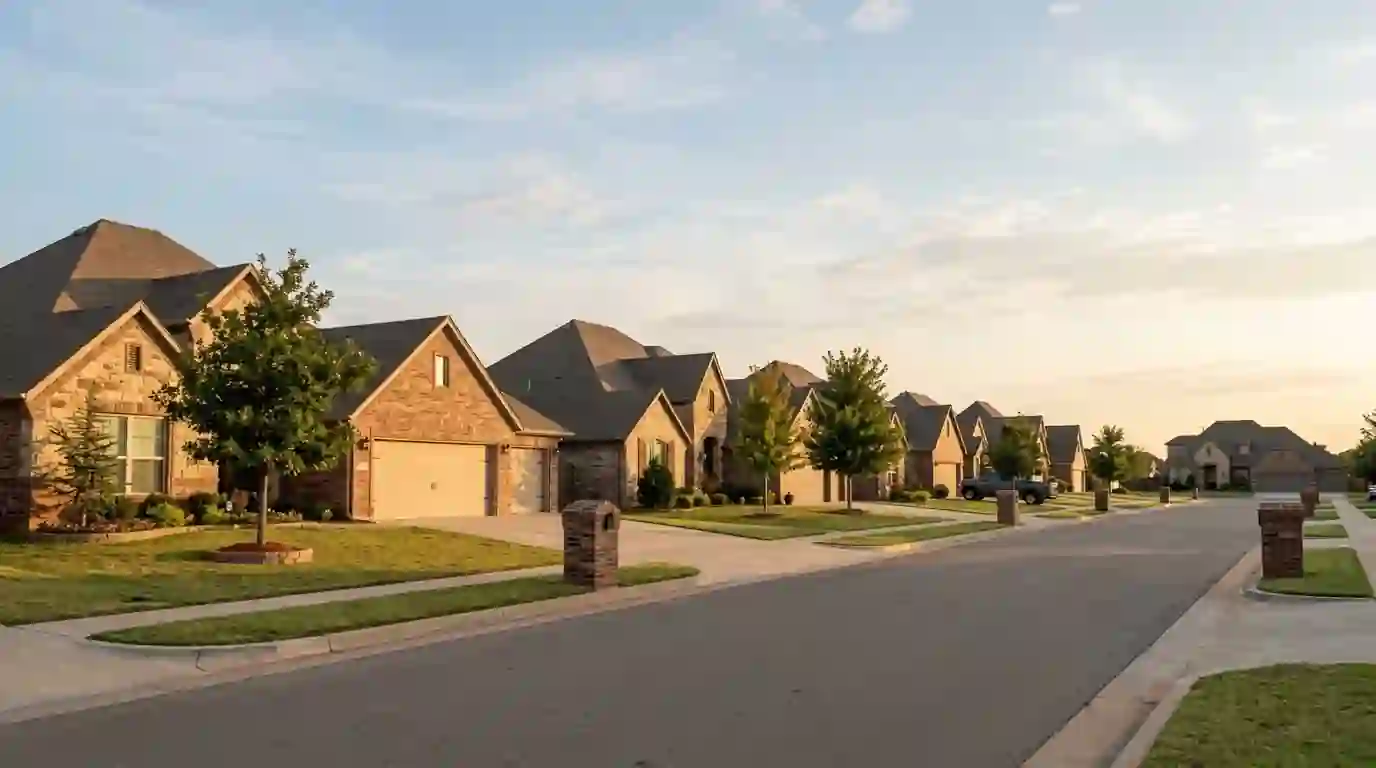 Newer homes on a Yukon street